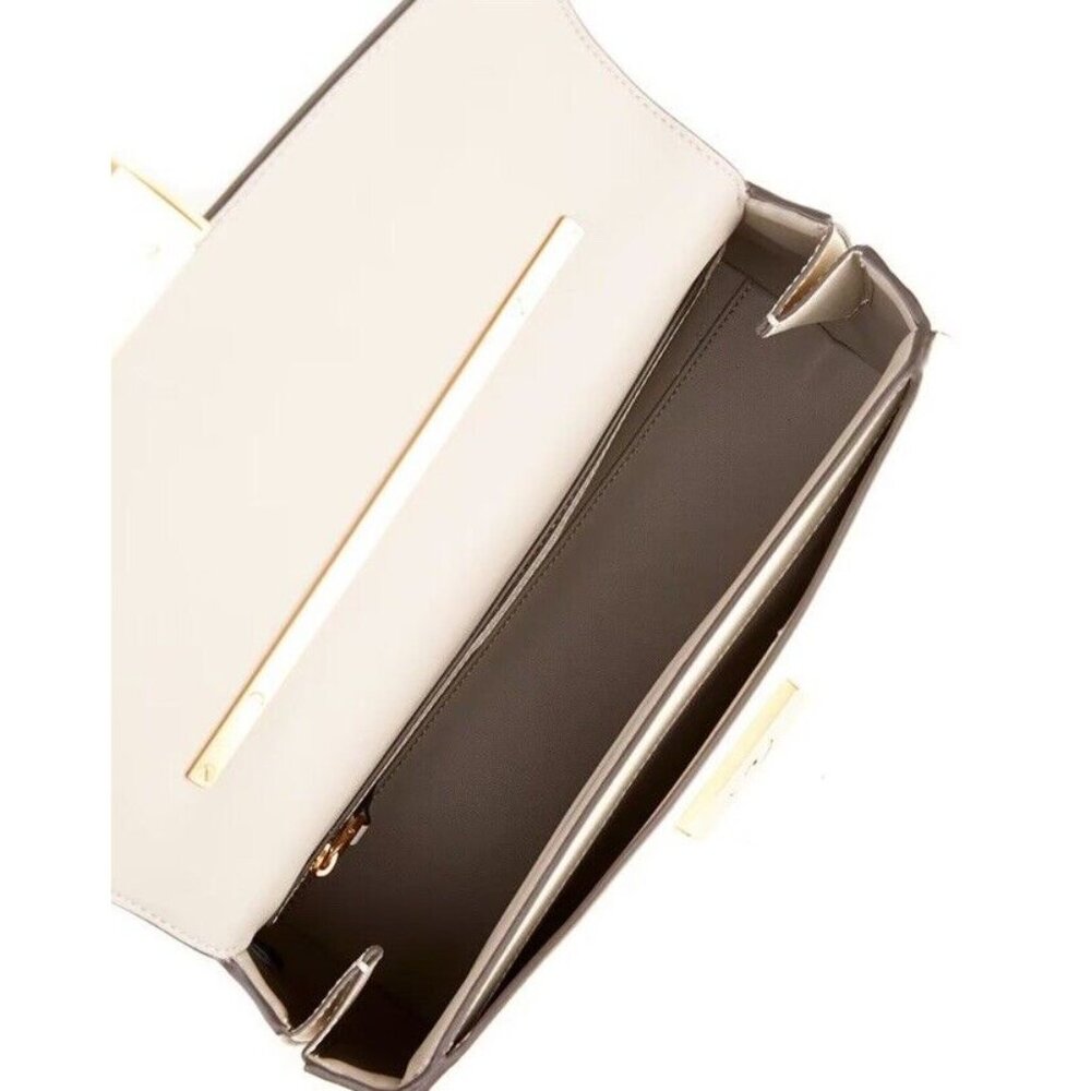 kate spade New York Katy Textured Leather Bamboo Medium Top Handle Satch… - Picture 7 of 11